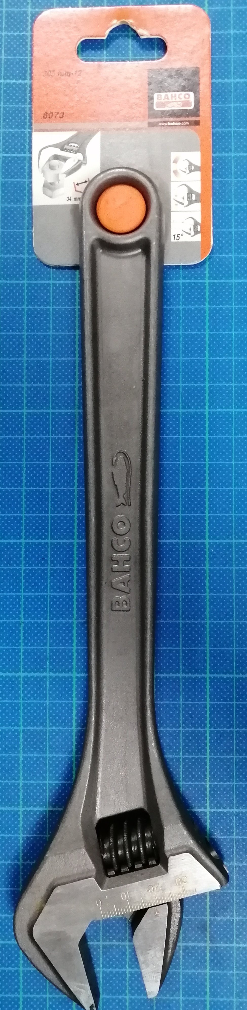 BAHCO 活動板手12英吋  8073