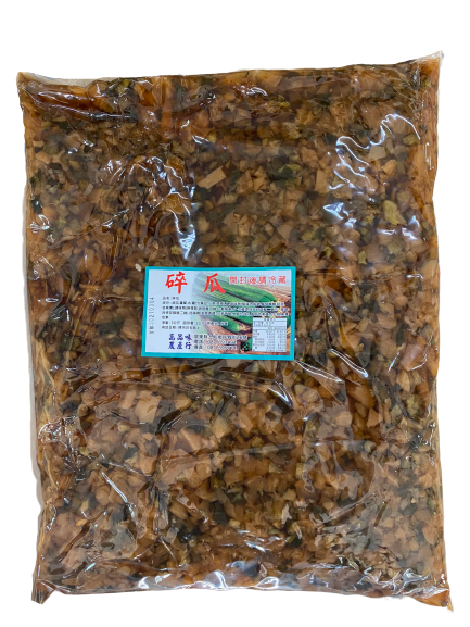 碎瓜(脆瓜)3公斤，清脆甘甜，傳統風味醃瓜片，台南、高雄、屏東皆可快速配送