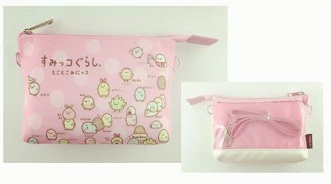 Sumikko Gurashi角落生物-小夥伴 D55-5 拉鍊觸控手機包-4款  4721005009503