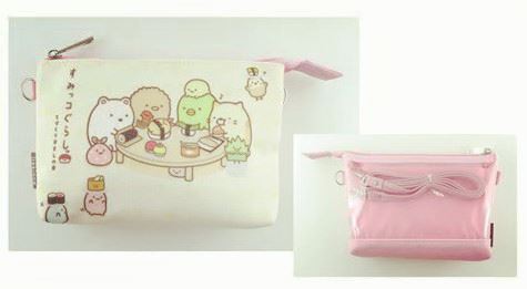 Sumikko Gurashi角落生物-小夥伴 D55-5 拉鍊觸控手機包-4款  4721005009503