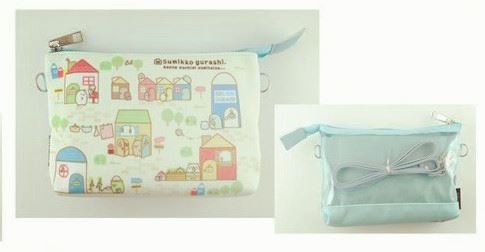 Sumikko Gurashi角落生物-小夥伴 D55-5 拉鍊觸控手機包-4款  4721005009503
