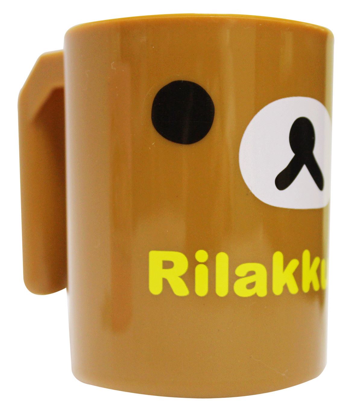 台灣製 敦景 拉拉熊 Rilakkuma 懶懶熊  PP 牙刷杯 . 漱口杯 .  圓筒水杯~  300cc水杯-RK65063 . 280cc牙刷杯-RK51235