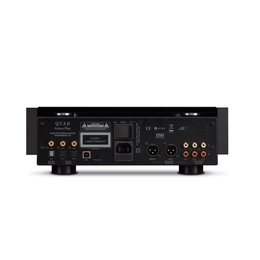 統元音響  英國Quad - Artera Play CD播放機 /USB DAC/前級 