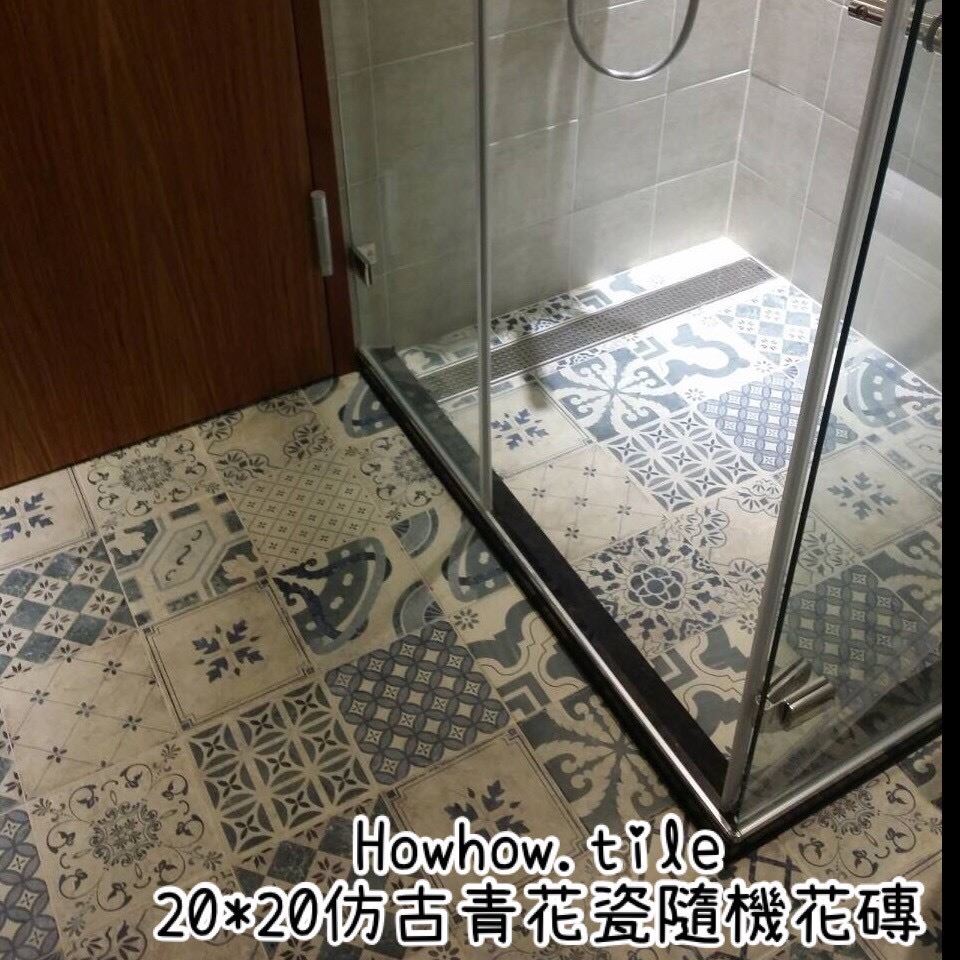 西班牙-青花瓷花磚(14個圖案)20*20cm 