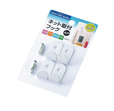 ECHO  0636-207 網片架壁勾-4P  4991203147028