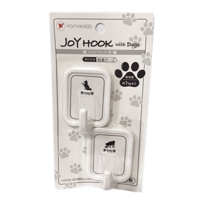 日本製  PONY  HK113 2P角型掛勾(Dog)   4962964246701