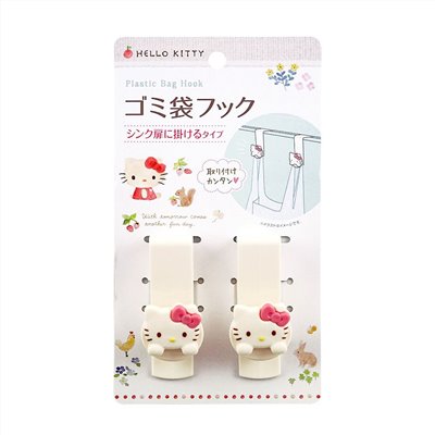 三麗鷗系列 Hello Kitty凱蒂貓 K/T 18995塑袋勾  4573135587907