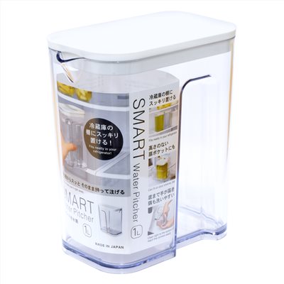 【KOKUBO】 KK-622 Smart冷水瓶1.1L-白色 4956810806225
