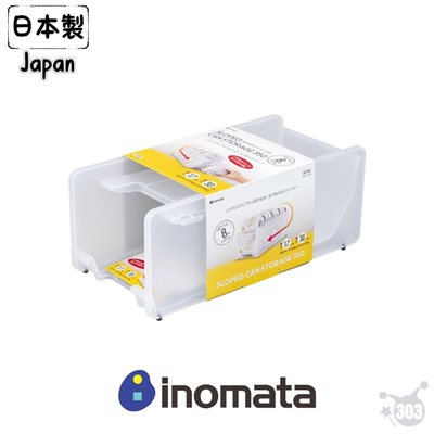 【INOMATA】0383 啤酒罐滾動收納盒-350