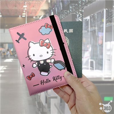 KITTY 史努比 防盜護照夾 筆記本夾 醫療夾 收納套 證件夾