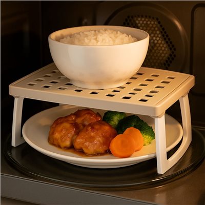 日本製 微波爐置物架