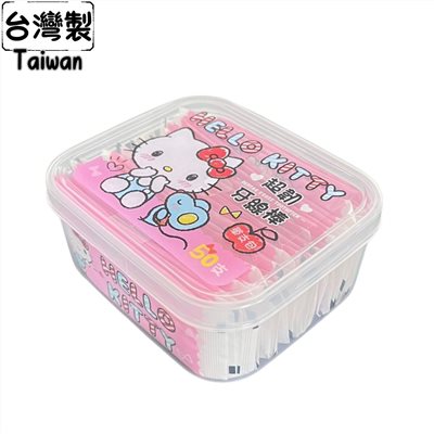 台灣製 HELLO KITTY牙線棒