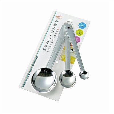 日本製  ECHO  0326-091  SS量匙 - 3P  4991203103932
