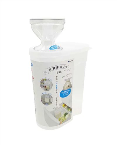 日本製 inomata  1247 冷藏庫保鮮罐(米2kg)   4905596124788