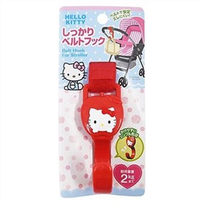 三麗鷗系列   Hello Kitty 凱蒂貓    26169 KT 魔鬼氈式掛勾-R  4573135576284