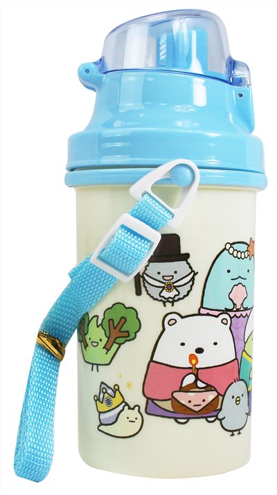台灣製 敦景  Sumikko Gurashi   角落生物-小夥伴  SM54771直飲水壺 500ml 