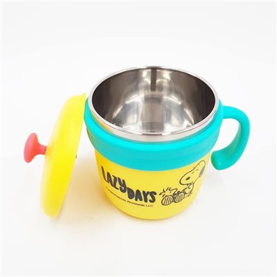 Snoopy  史努比   親親寶貝杯  . 不銹鋼水杯  260ml  