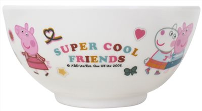 台灣製  敦景  Peppa Pig 佩佩豬 . 粉紅豬小妹   PP56041  小餐碗   4718733259034