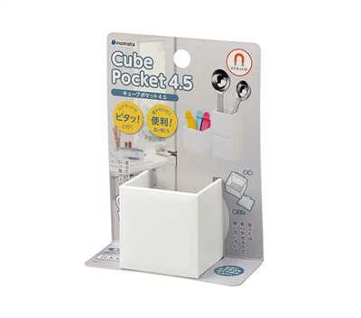 日本製  inomata    5096 Cube  吸鐵收納小物盒-大  4905596509660