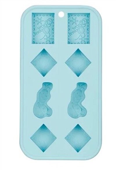迪士尼  Disney  冰雪奇緣  Frozen  造型矽膠製冰盒  4973307305436
