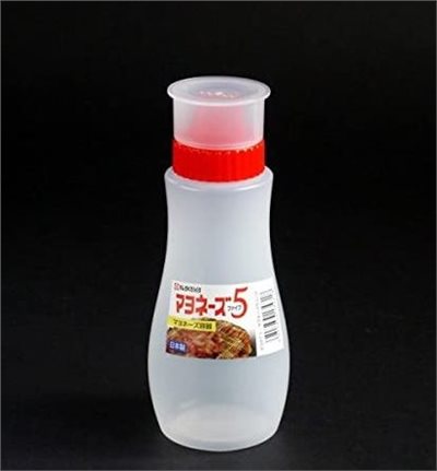 日本製    NAKAYA   醬料瓶    K347-1 -R  .   K347-2-W  調味罐 沙拉罐 醬料瓶 五孔調味罐 擠醬瓶
