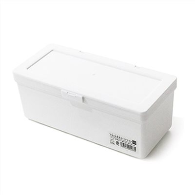  日本製   SANADA   L8097 掀蓋收納盒-寬    4973430022835