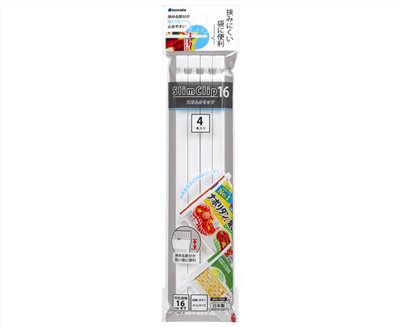 6218 Slim 4P封口夾-16cm 4905596621867