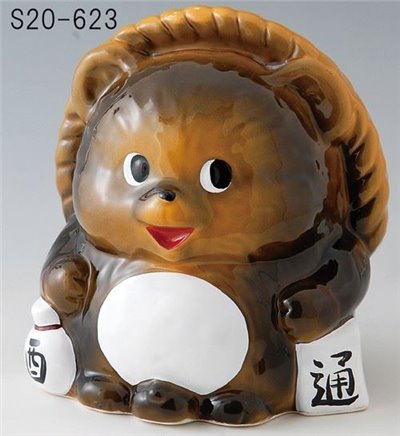 招財狸貓造型蚊香座 S20-623  4712057806806