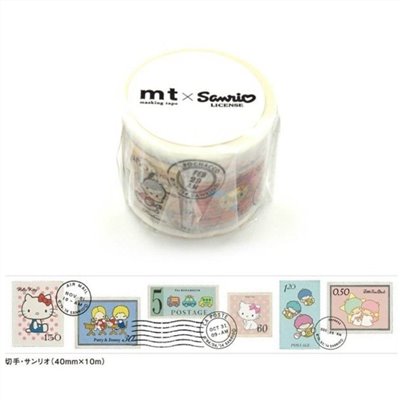 日本製  mt &三麗鷗家族郵票    4971910197301