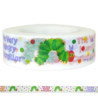 ERIC CARLE 毛毛蟲系列和紙膠帶.紙膠帶    -  太陽毛毛蟲花 / 我愛毛毛蟲 