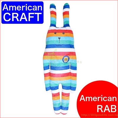 CRAFTHOLIC American CRAFT 喵星人 療癒系娃娃 -彩虹    4582473598629