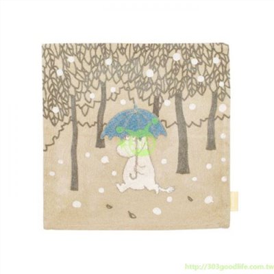 北歐  MOOMIN   魯魯米  拉鍊靠枕套/抱枕套-米色   4992272544176