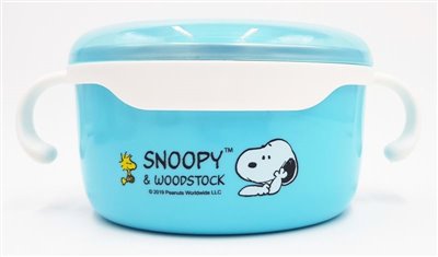 Snoopy 史努比  SP-1532 雙耳隔熱不銹鋼碗   4712977465329