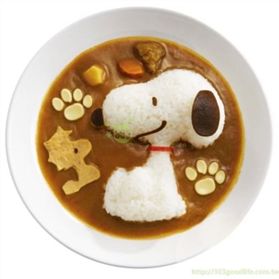 日本製  OSK  Snoopy史努比  造型飯糰模具    4970825104152 