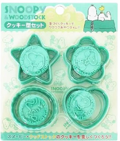 日本製  Snoopy 史努比  餅乾.鳳梨酥壓模組    4970825068966