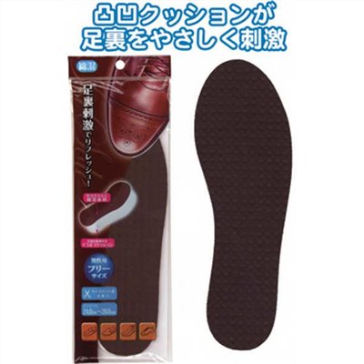 SEIWA  40-641 足底凹凸鞋墊-男士    4982790406414