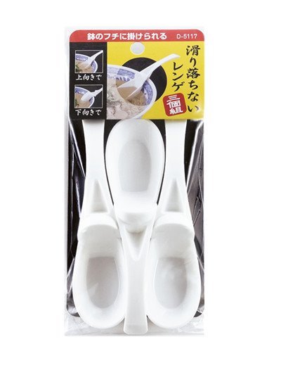 日本製 SANADA  防滑湯匙3入(上放下放均可)     4973430015776