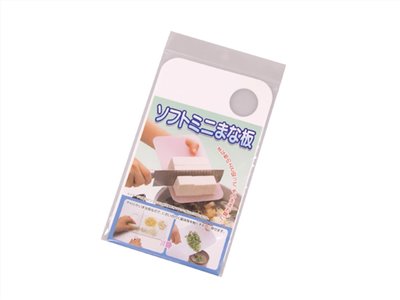 日本製  ECHO - 豆腐蔥蒜料理專用軟式砧板(小)    4510679000226