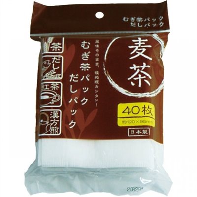 日本製  FF-893 麥茶濾袋-40入  4906327028931