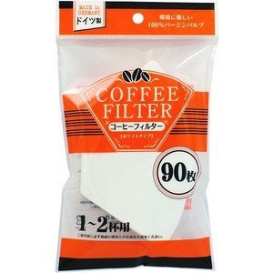 德國製 06201 咖啡濾紙 (白色 ) 90入 1~2杯用  4978446062011