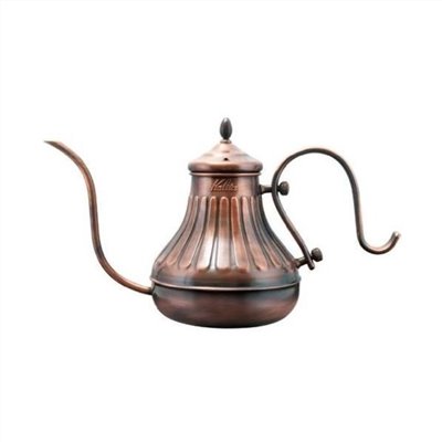 日本製 Kalita  900銅壺咖啡手沖壺細口壺宮廷壺(浮雕款)   4901369508045 ~需預購