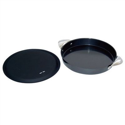 杉山金屬   KS-2877   圓形烤盤20cm  附蓋   4900896128771