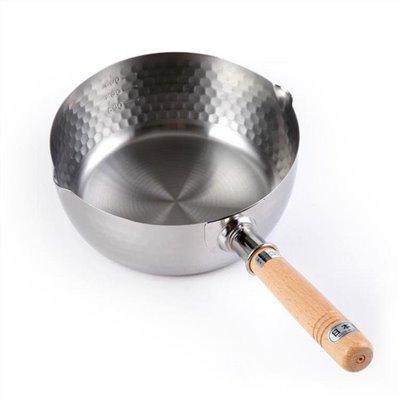 日本製yoshikawa吉川木柄 YH6754 SS雪平鍋-22cm  4979487767545 