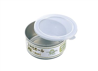 日本製  0321-046 ST附蓋圓盒深型 約 12 cm     