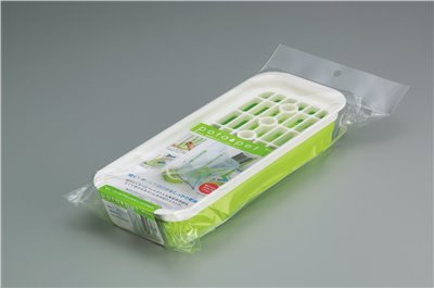 日本製 inomata 萬用瓶架  0053 日式pota水切盤(小) 白色