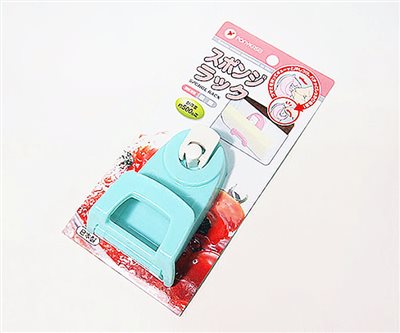 日本製  PONY  HK-091 新亮售壓扣吸盤式滴水海棉置物收納架    4962964241607