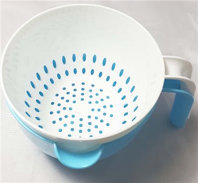 台灣製  JUSKU 佳斯捷 7926 大眼蛙雙用濾水杓  4715062792683
