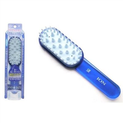 日本製  IKEMOTO  池本  IC-108  負離子按摩梳 / ion天然礦石按摩美髮梳/消除靜電梳子 4970270106268