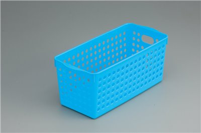 日本製  inomata 4572多用途高收納籃(長方)  ~紅/-綠/ -藍