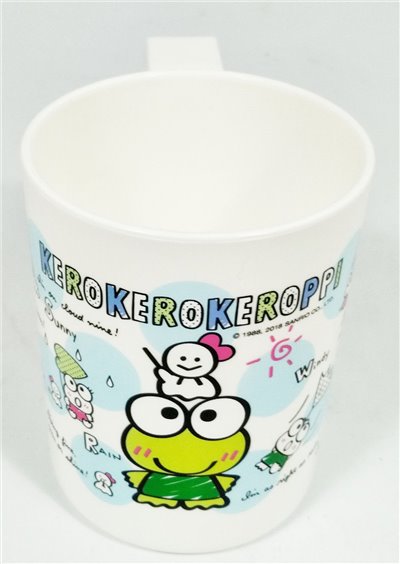 台灣製 三麗鷗系列 大眼蛙KRT-211435 牙刷杯 .漱口杯300cc  4710150211435  